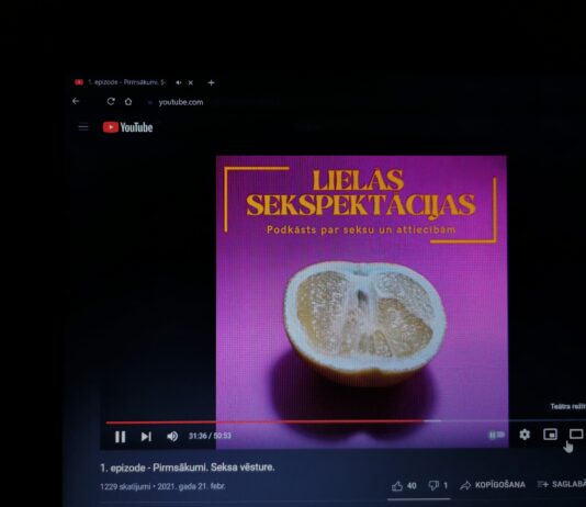 Ances podkāsts kā iedrošinājums par seksu runāt bez aizspriedumiem